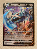Metagross V 112/198  Chilling Reign Pokémon Card Near Mint