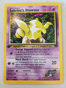 Sabrina's Drowzee 95/132 1st Edition Pokemon Card Near Mint