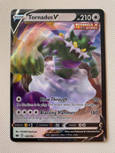 Tornadus V 124/198 Pokemon  Card SWSH Chilling Reign Near Mint