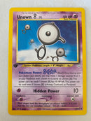 Unown B 39/64  Uncommon 1st Edition Pokemon  Card Near Mint