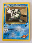 Misty''s Poliwhirl  53/132  Uncommon 1st Edition Pokemon Card  Near Mint
