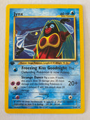 Jynx  31/64 1st Edition Uncommon Pokemon Card Near Mint