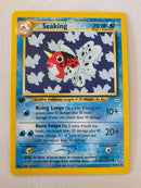 Seaking 37/64 Uncommon 1st Edition Pokemon Card Near Mint