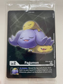 Digimon TCG Pagumon BT6-005 Box Topper Sealed Foil Near Mint