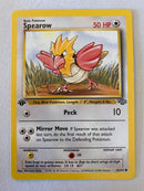 Spearow  62/64  1st Edition Common Pokemon Card Near Mint