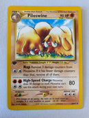 Piloswine 36/64 Uncommon 1st Edition Pokemon Card Near Mint