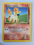 Blaine's Ponyta 64/132 1st Edition Pokemon Card Near Mint
