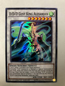 Yugioh D/D/D Gust King Alexander CT13-EN010 Super Rare Limited Edition NM