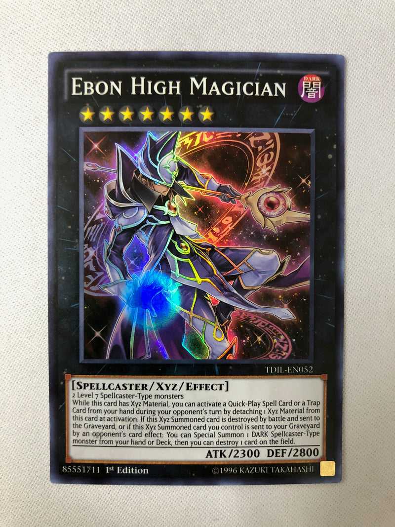 Yugioh Ebon High Magician TDIL-EN052 Super Rare 1st Edition NM