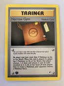 Narrow Gym 124/132 Common 1st Edition Pokemon Card Near Mint