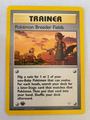 Pokemon Breeder Fields 62/64 1st Edition Pokemon Card Near Mint