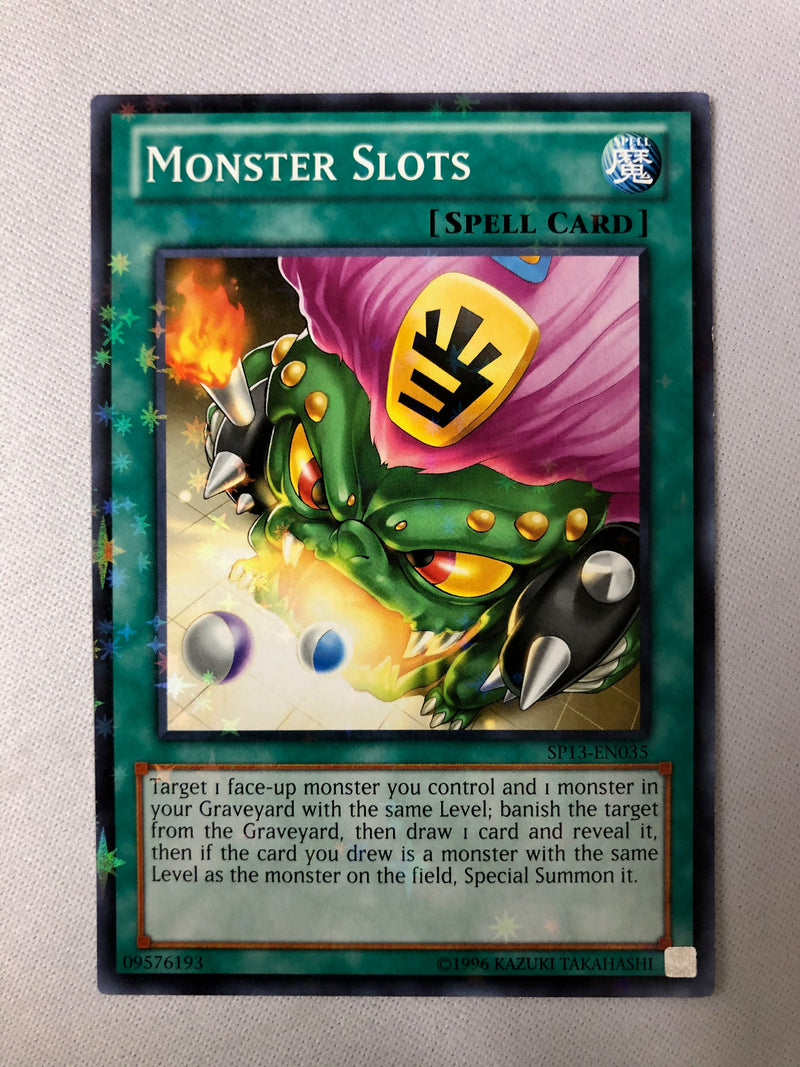 Yugioh Monster Slots SP13-EN035 Starfoil Rare Unlimited Edition NM