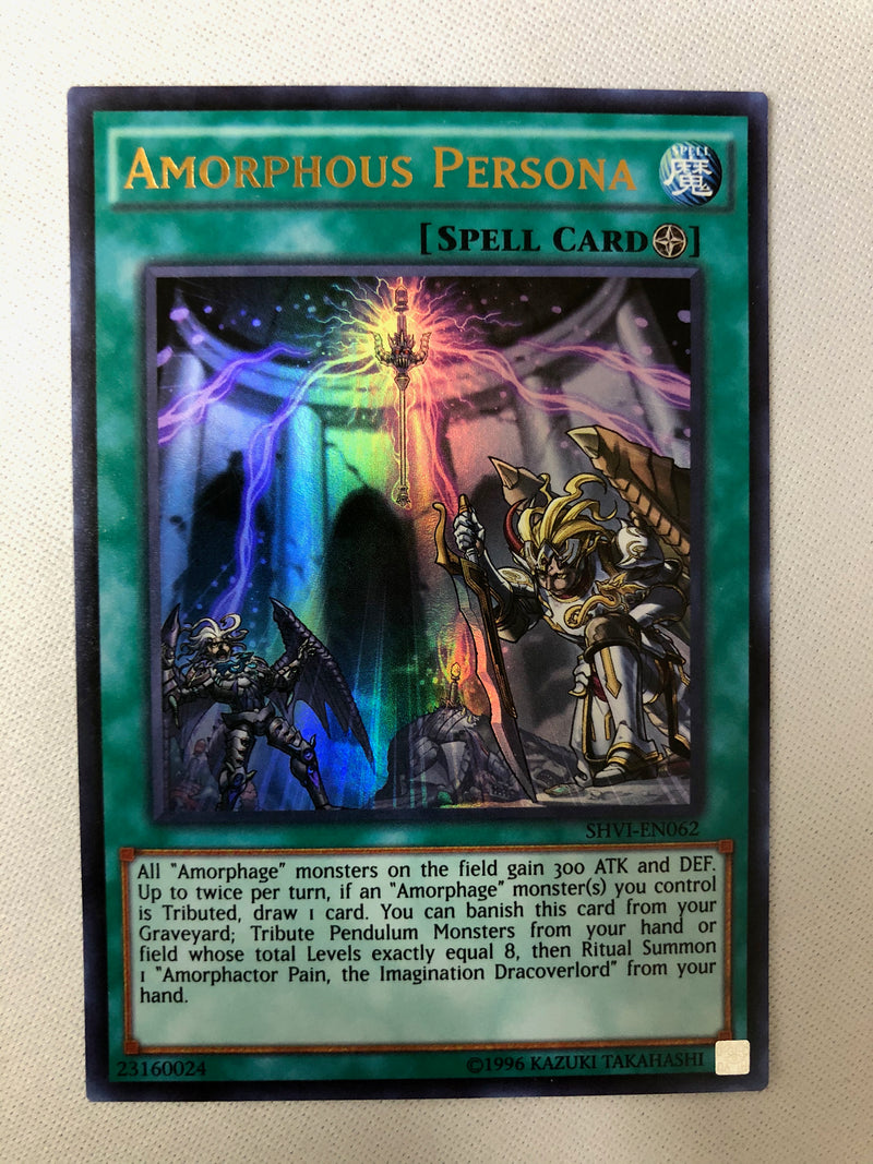 Yugioh Amorphous Persona SHVI-EN062 Ultra Rare NM