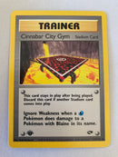 Cinnabar City Gym  113/132  Uncommon 1st Edition Pokemon Card  Near Mint