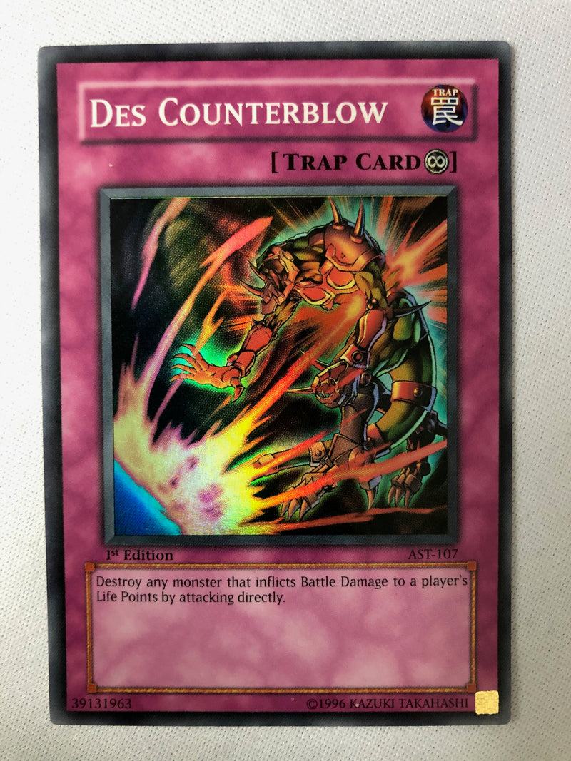 Yugioh Des Counterblow AST-107 Super Rare 1st Edition NM