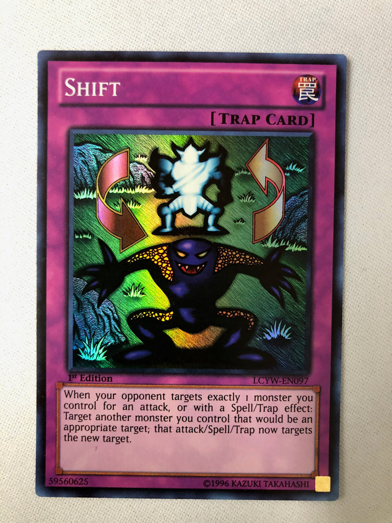 Yugioh Shift LCYW-EN097 Super Rare 1st Edition NM