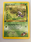 Koga''s Ekans  77/132 1st Edition Common Pokemon Card Near Mint