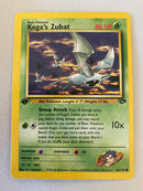 Koga's Zubat 83/132 1st Edition Pokemon Card Near Mint