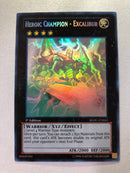 Yugioh Heroic Champion - Excalibur REDU-EN041 Ghost Rare 1st Edition Near Mint