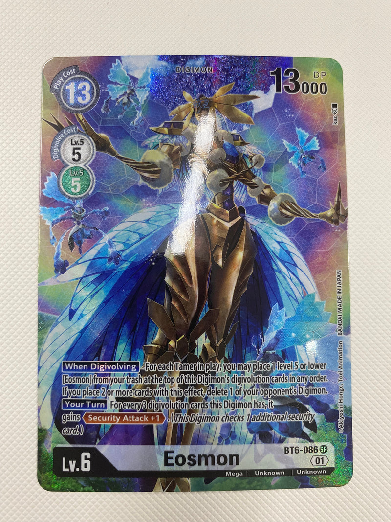 Digimon TCG Eosmon BT6-086 Holo Alternate Art Near Mint