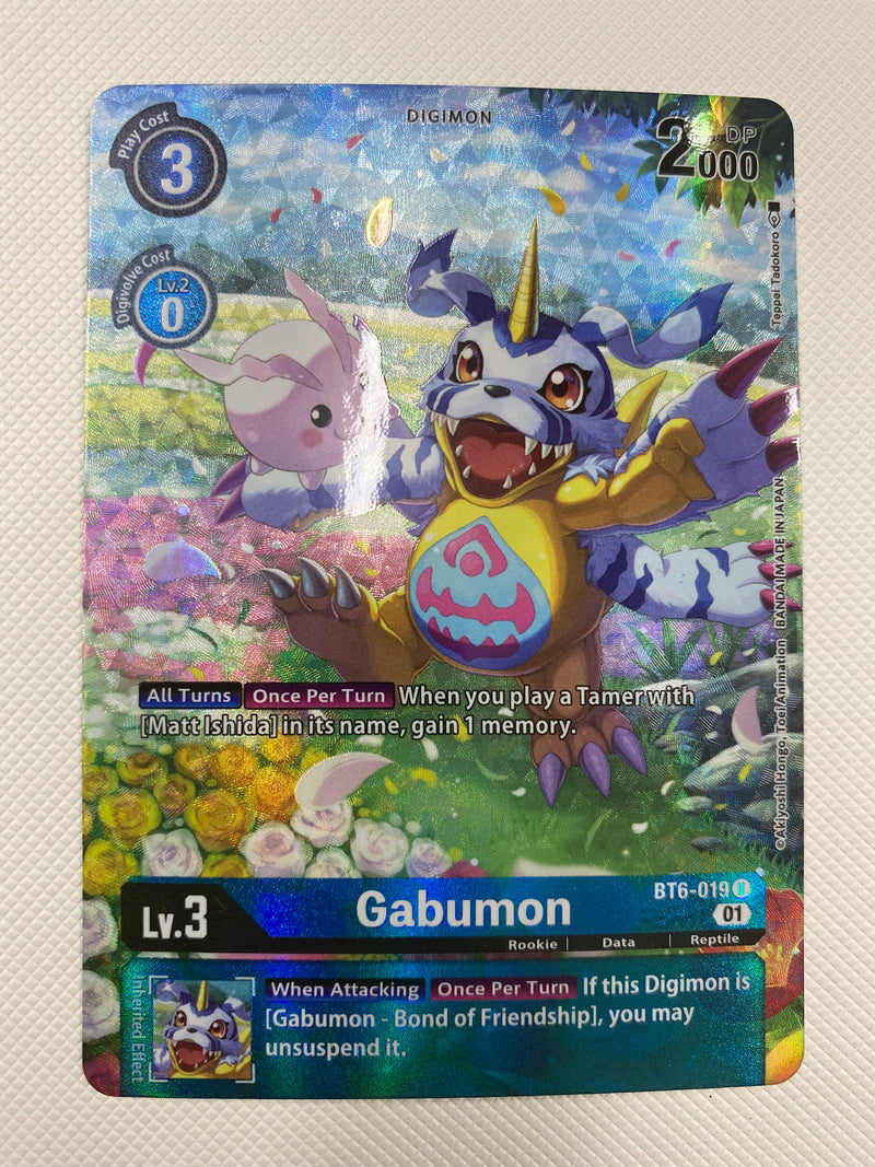Digimon TCG Gabumon BT6-019 Holo Near Mint