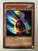 Yugioh Adhesive Explosive WGRT-EN015 Super Rare Limited Edition Near Mint