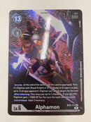 Digimon TCG Alphamon BT6-111 Holo Secret Rare Alternate Art Near Mint