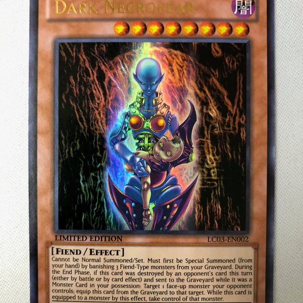 yugioh card dark necrofear Yugioh Dark Necrofear LC03-EN002 Ultra Rare Limited Edition NM