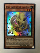 Yugioh Bi'an, Earth Of The Yang Zing DUEA-EN029 Super Rare 1st Edition NM