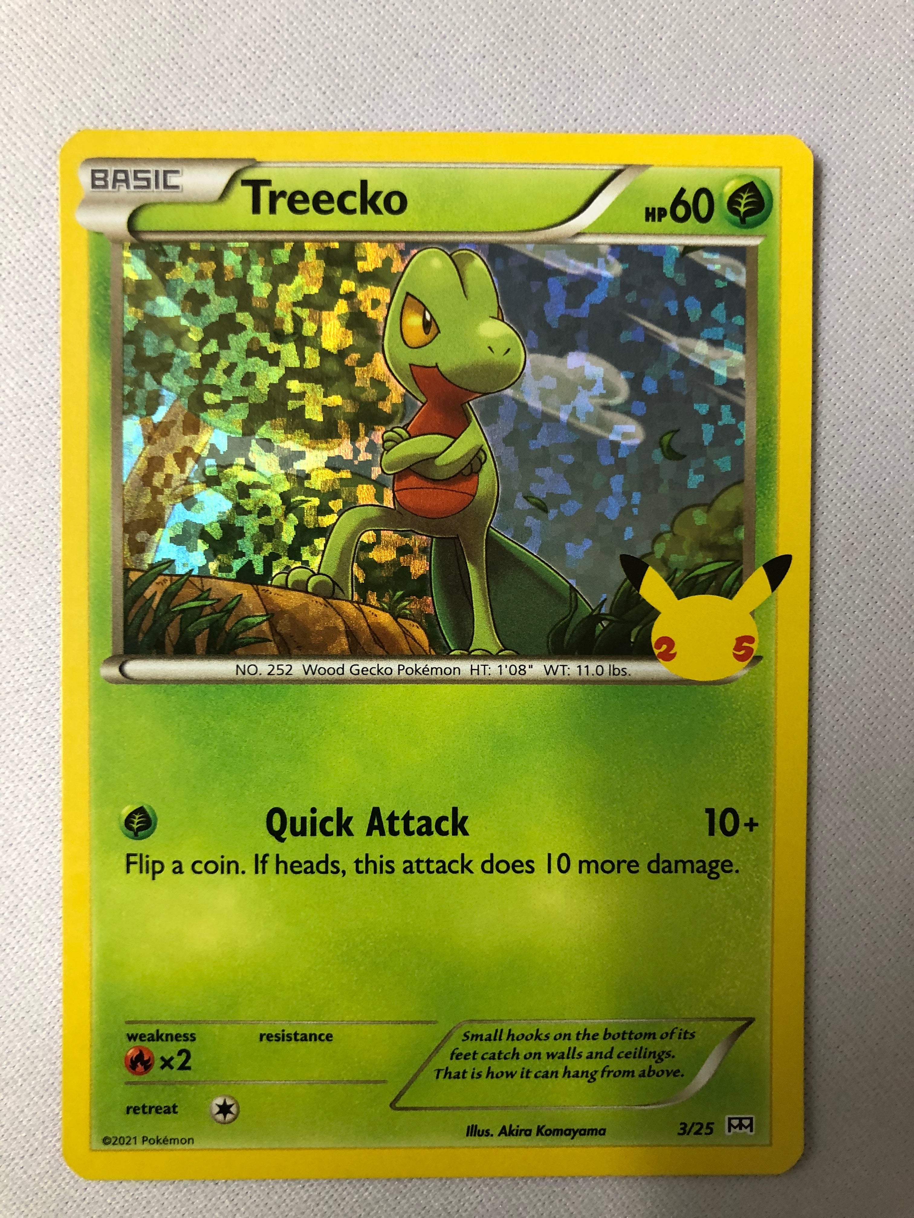 Treecko Card