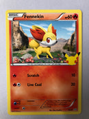 Fennekin 14/25 Non-Holo McDonald’s 25th Anniversary Promo Card 2021 NM