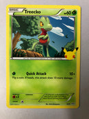 Treecko 3/25 Non-Holo Pokemon McDonalds 25th Anniversary Promo Card 2021 NM