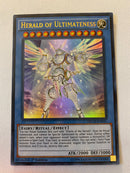 Yugioh Herald of Ultimateness NECH-EN045  1st Edition Ultra Rare  Near Mint