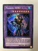 Yugioh Masked Hero Acid PRC1-EN018 Secret Rare 1st Edition NM