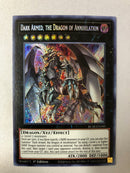 Yugioh Dark Armed, the Dragon of Annihilation BLAR-EN050 Secret Rare 1st Edition NM