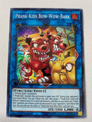 Yugioh Prank-Kids Bow-Wow-Bark HISU-EN021 1st Edition Super Rare  Near Mint