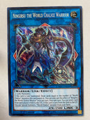 Yugioh Ningirsu the World Chalice Warrior COTD-EN050 1st Edition Secret Rare NM