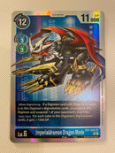 Digimon TCG Imperialdramon Dragon Mode  EX1-022 SR Classic Holo Near Mint