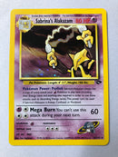 Sabrina's Alakazam 16/132 Holo Rare Gym Challenge Pokemon Card Near Mint