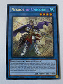 Nekroz Of Unicore THSF-EN016 1st Edition Secret Rare  Near Mint