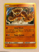 Landorus 103/214 Unbroken Bonds Holo Rare Pokemon Card Near Mint