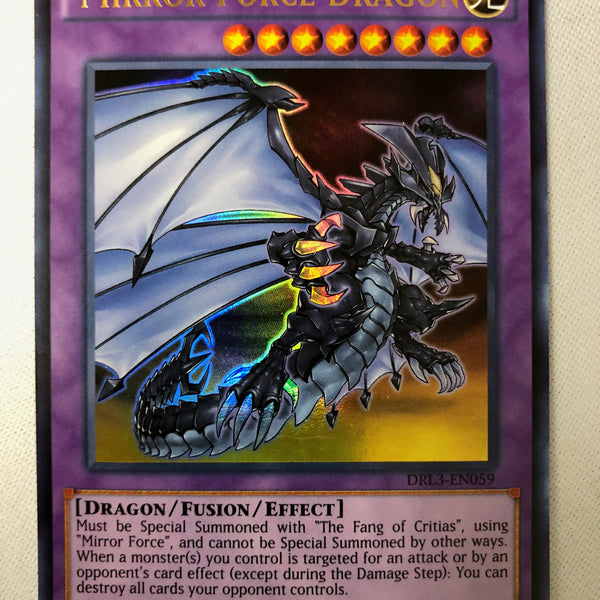 Yugioh Mirror Force Dragon DRL3-EN059 Ultra Rare 1st Edition NM