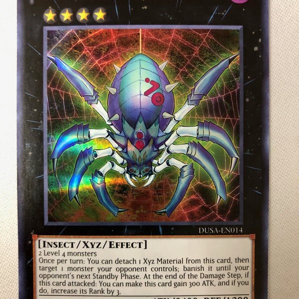 Yugioh Number:70 Malevolent Sin DUSA-EN014 Ultra Rare 1st Edition NM