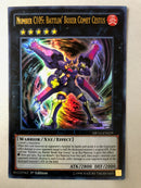 Yugioh Number C105: Battlin' Boxer Comet Cestus MP14-EN029 Ultra Rare 1st NM