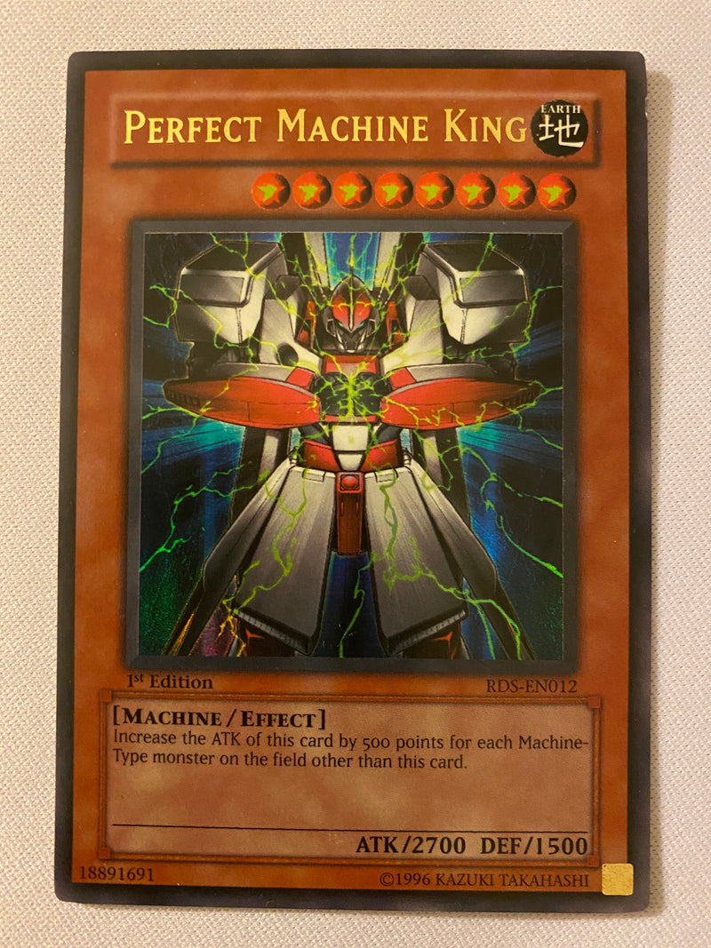 Yugioh Perfect Machine King RDS-EN012 1st Edfition Ultra Rare Near Min