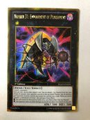 Yugioh Number 31: Embodiment of Punishment PGLD-EN024 Gold Secret Rare 1st Edition NM