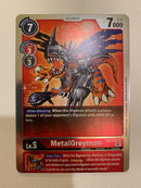 Digimon TCG MetalGreymon EX1-008 Rare Naer Mint