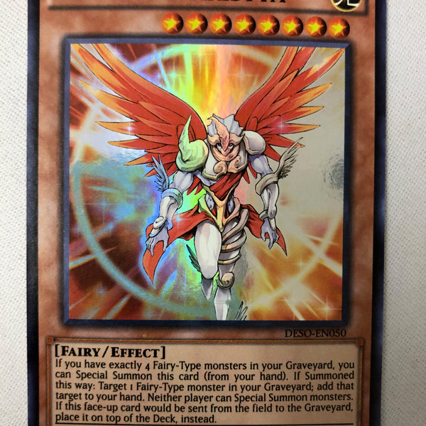 Yugioh Archlord Kristya DESO-EN050 Super Rare 1st Edition Near Mint