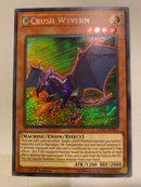 Yugioh C-Crush Wyvern  LCKC-EN021 1st Edition Secret Rare Near Mint