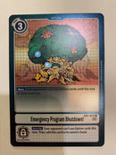 Digimon TCG Emergency Program Shutdown EX1-072  Rare Near Mint